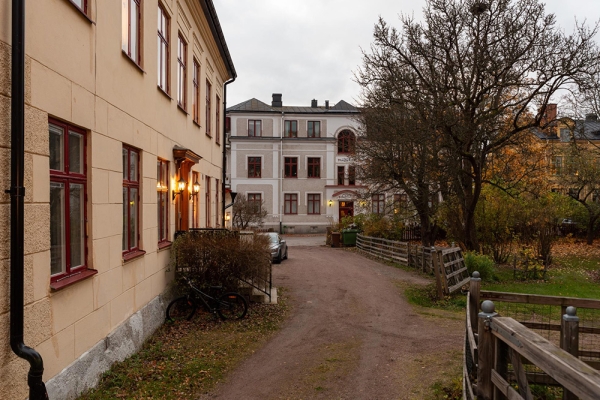 Уютная мансарда в небольшом шведской городке (56 кв. м)